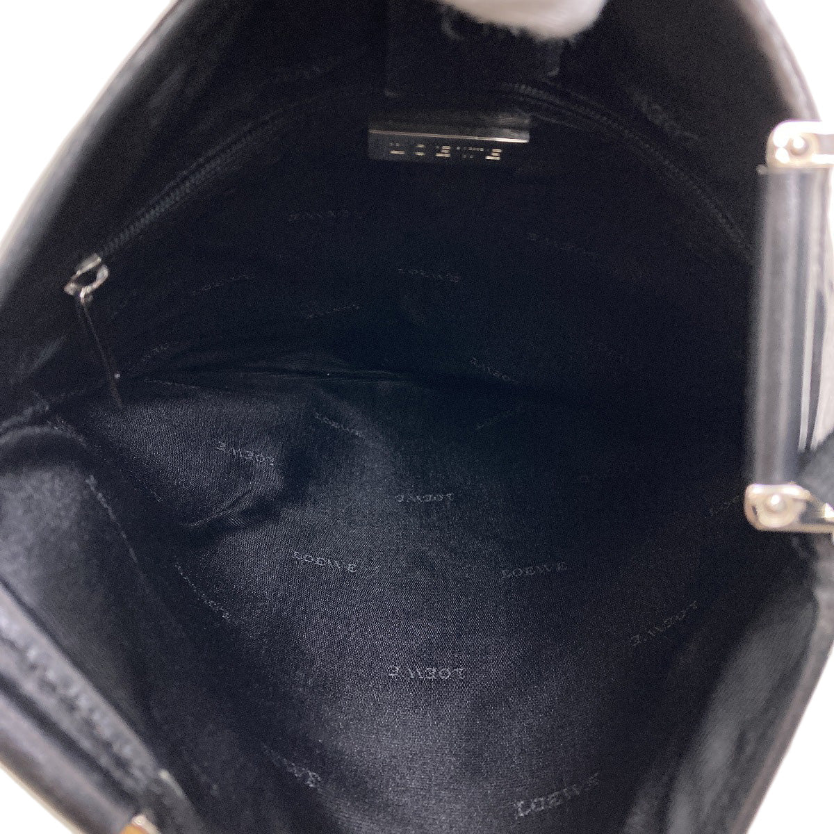 LOEWE anagram Shoulder Bag Leather Ladies [Used]