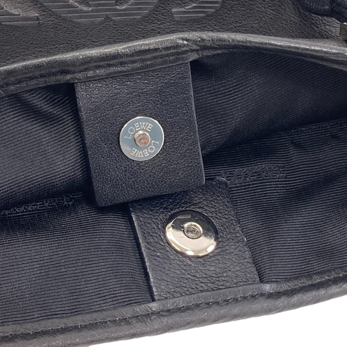 LOEWE anagram Shoulder Bag Leather Ladies [Used]