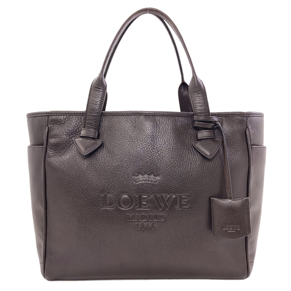LOEWE Heritage Tote Bag Leather Ladies [Used]