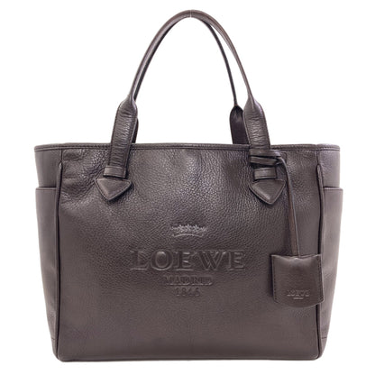 LOEWE Heritage Tote Bag Leather Ladies [Used]