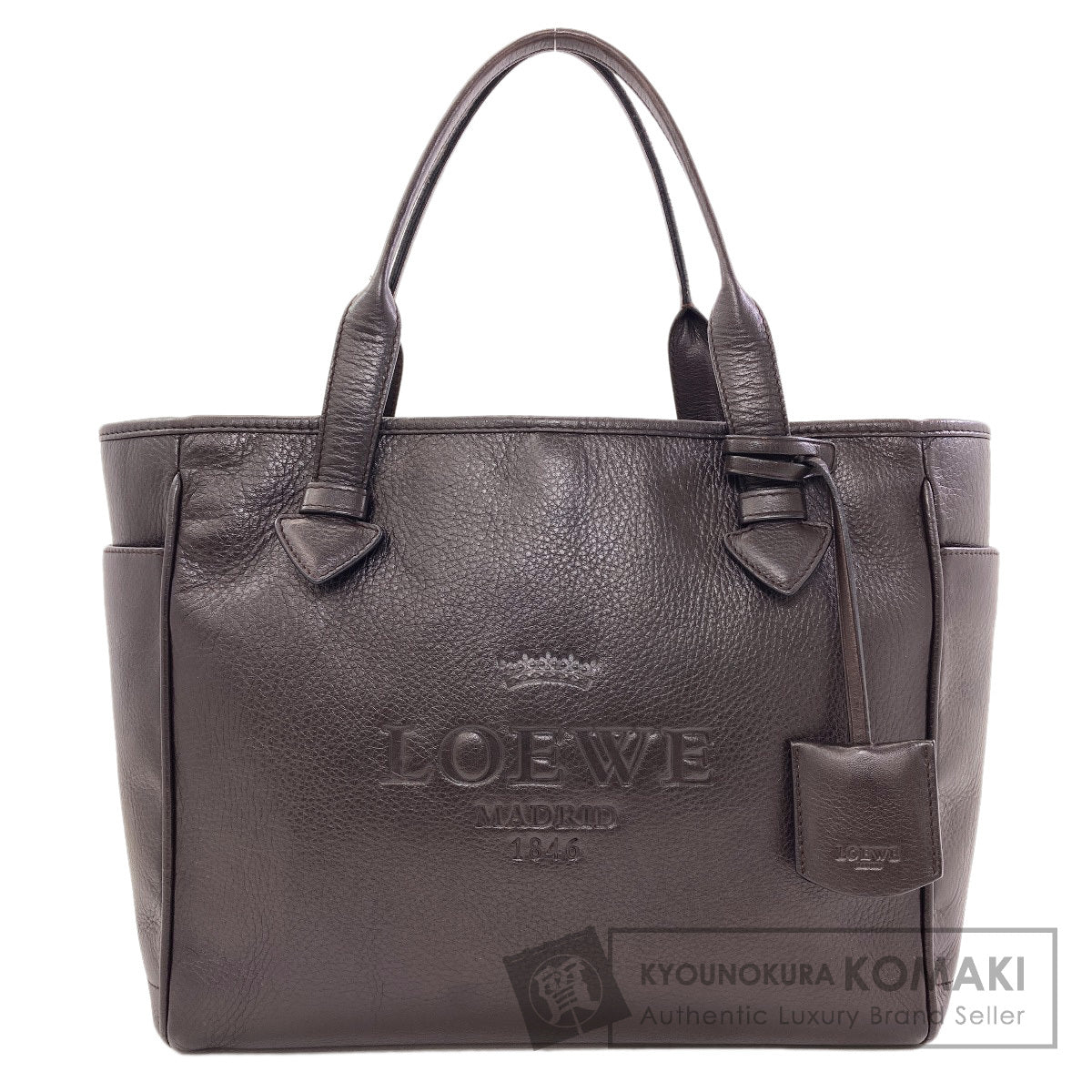 LOEWE Heritage Tote Bag Leather Ladies [Used]