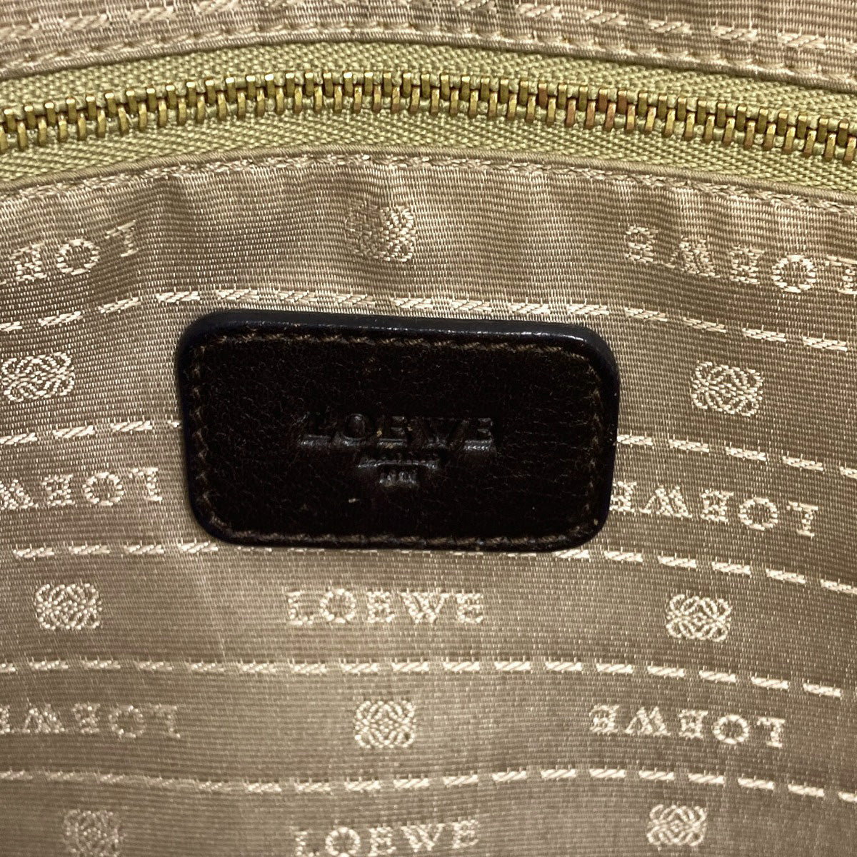 LOEWE Heritage Tote Bag Leather Ladies [Used]