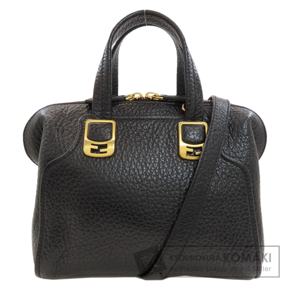 FENDI Chameleon 2WAY Handbag Leather Ladies [Used]