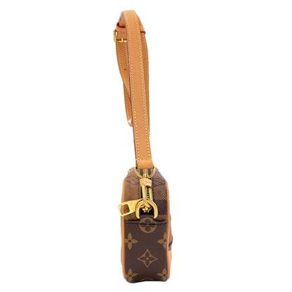 LOUIS VUITTON M26020 Trocadero Wearable Wallet Shoulder Bag Monogram, Landscape, Coating canvas Ladies [Used]