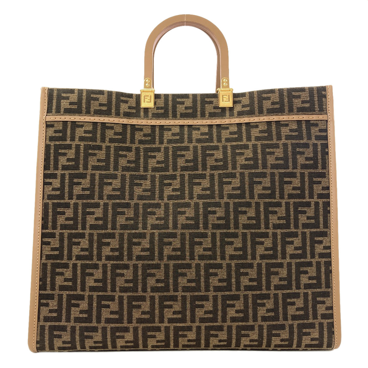 FENDI Sunshine Large Handbag Canvas Ladies [Used]