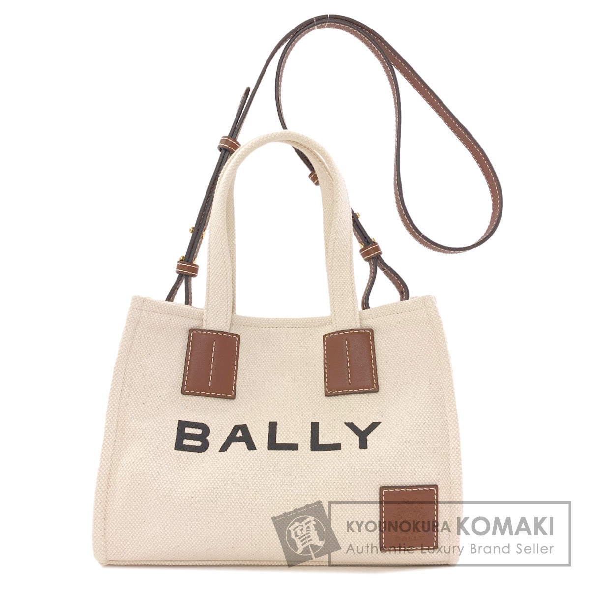 BALLY 2WAY Handbag Canvas Ladies [Used]