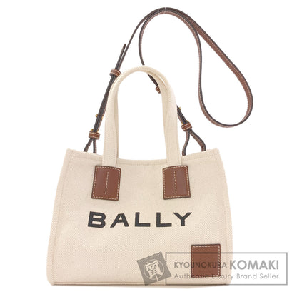 BALLY 2WAY Handbag Canvas Ladies [Used]