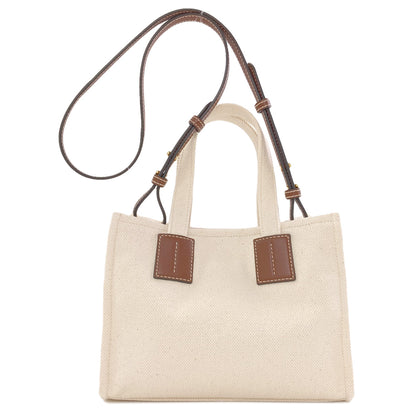 BALLY 2WAY Handbag Canvas Ladies [Used]