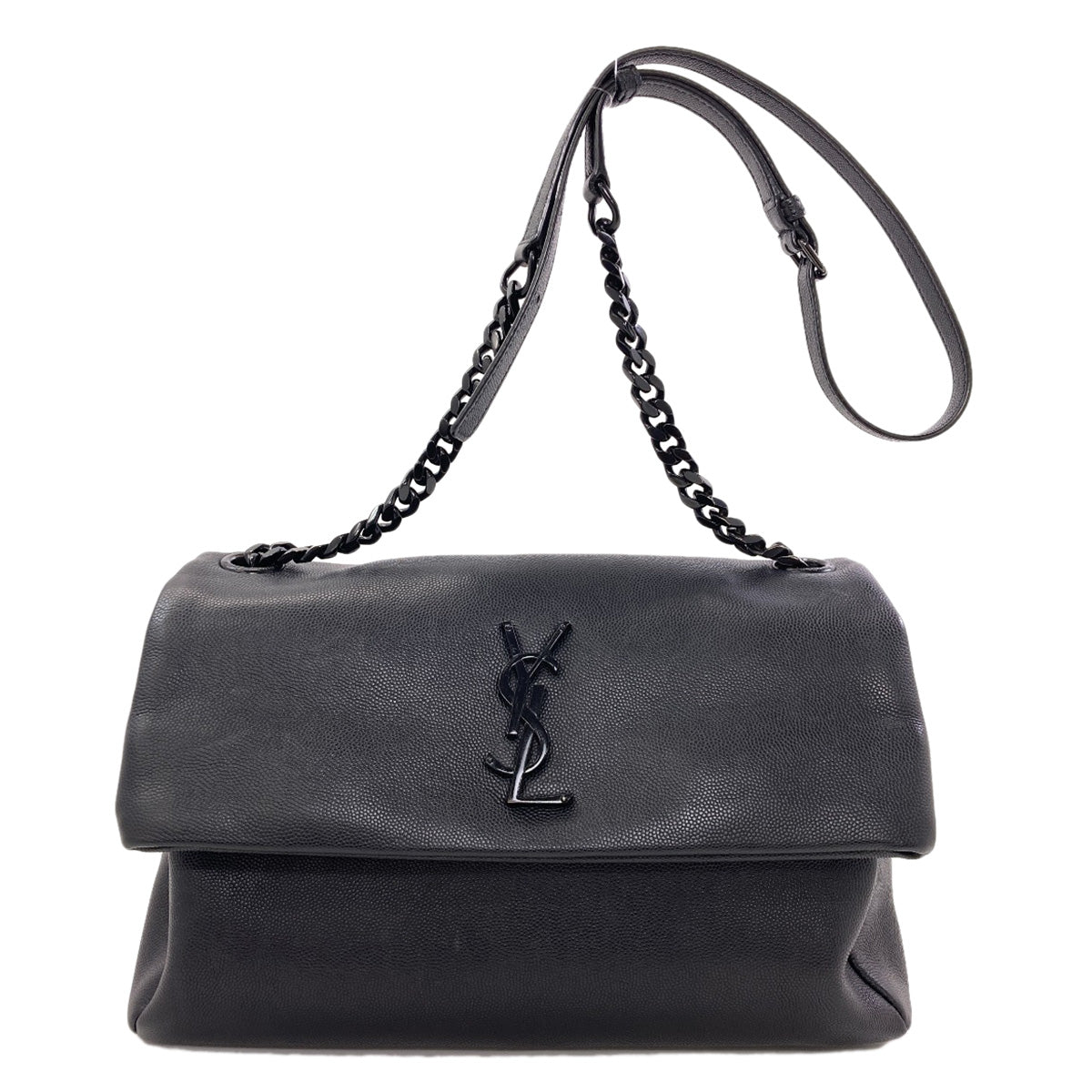 YVES SAINT LAURENT Cassandra West Hollywood Chain Shoulder Shoulder Bag Calf Ladies [Used]