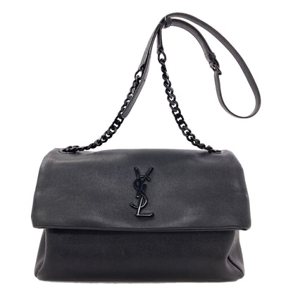 YVES SAINT LAURENT Cassandra West Hollywood Chain Shoulder Shoulder Bag Calf Ladies [Used]