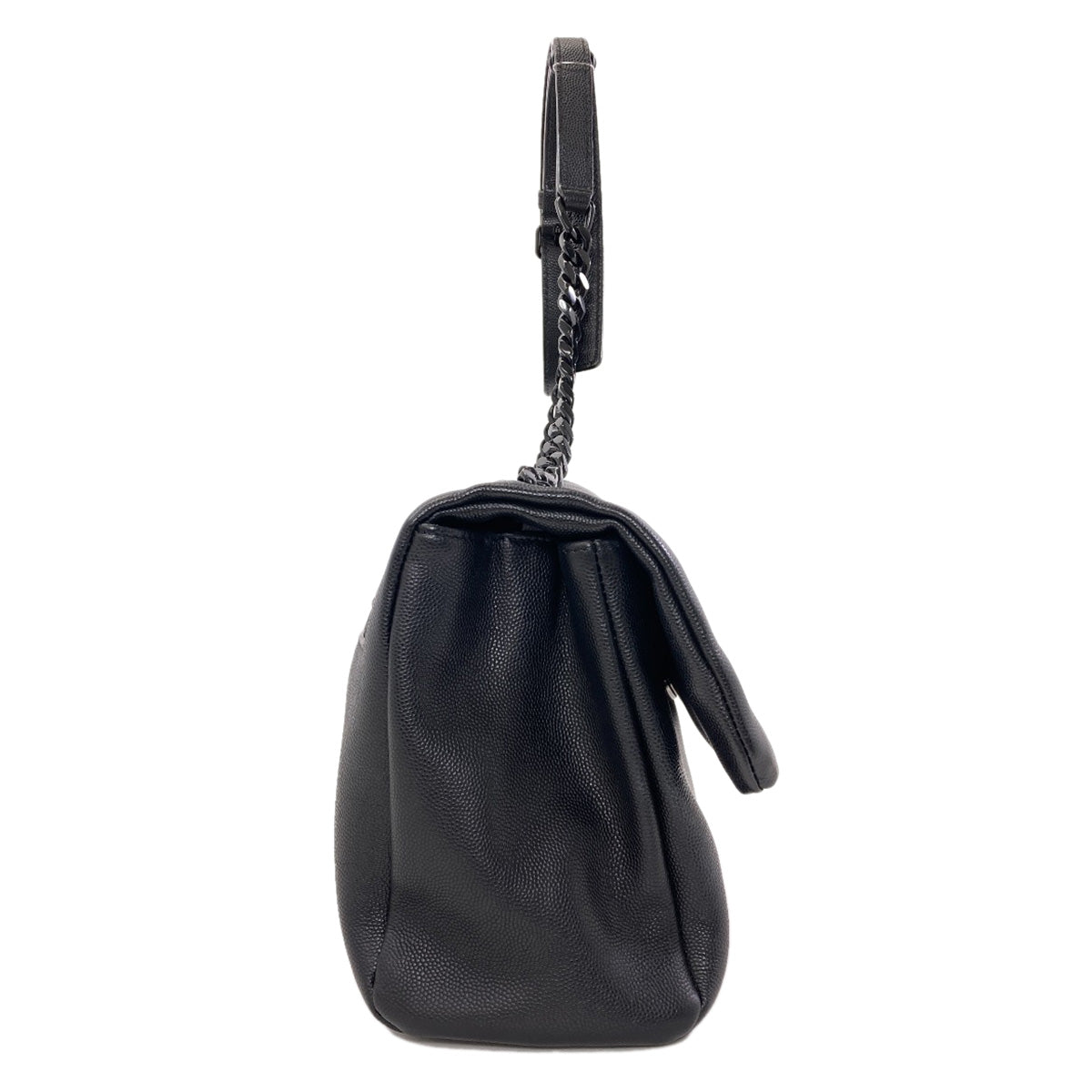 YVES SAINT LAURENT Cassandra West Hollywood Chain Shoulder Shoulder Bag Calf Ladies [Used]