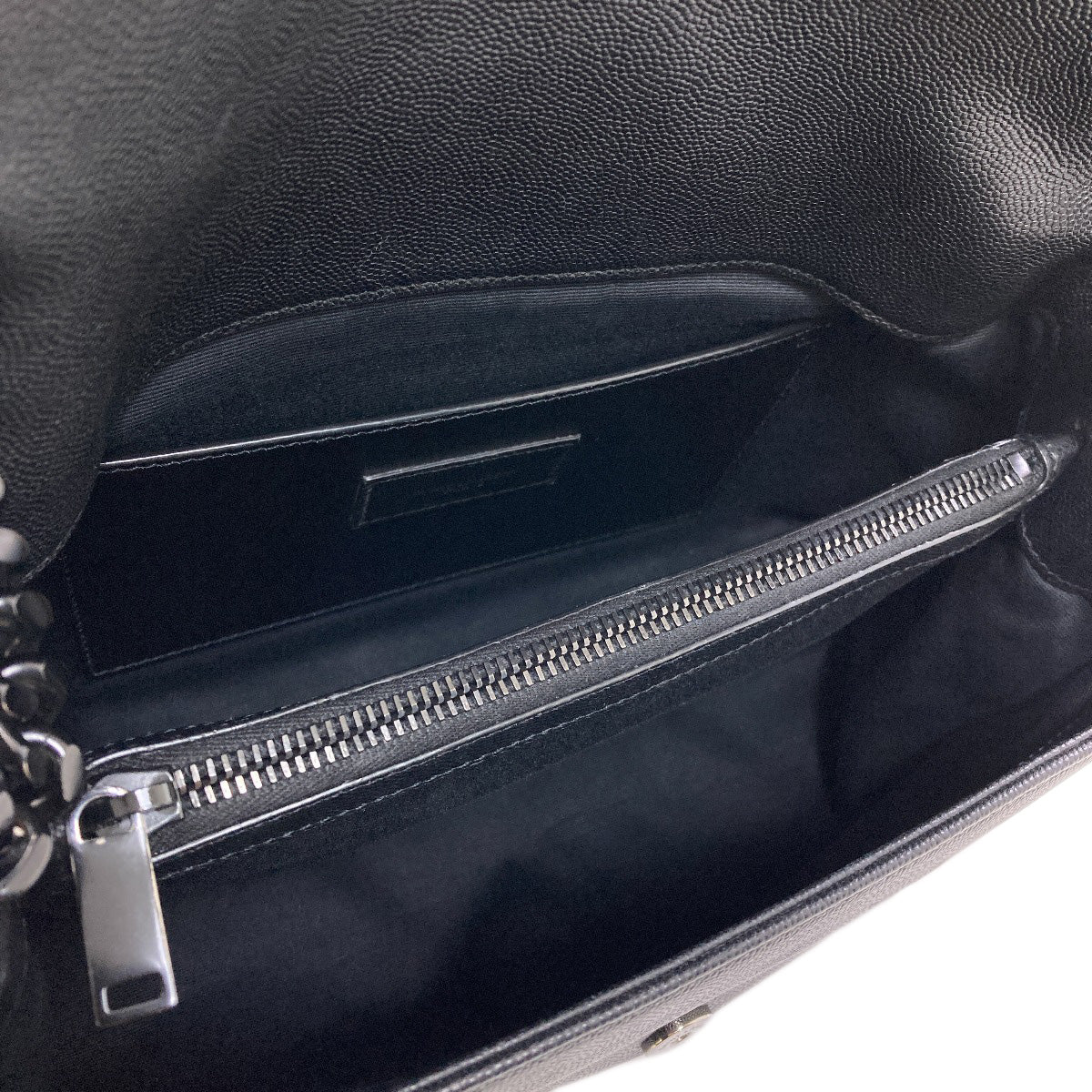 YVES SAINT LAURENT Cassandra West Hollywood Chain Shoulder Shoulder Bag Calf Ladies [Used]