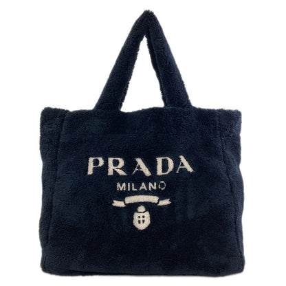 PRADA 1BG130 Spoonya Terrycloth Tote Bag pile Ladies [Used]