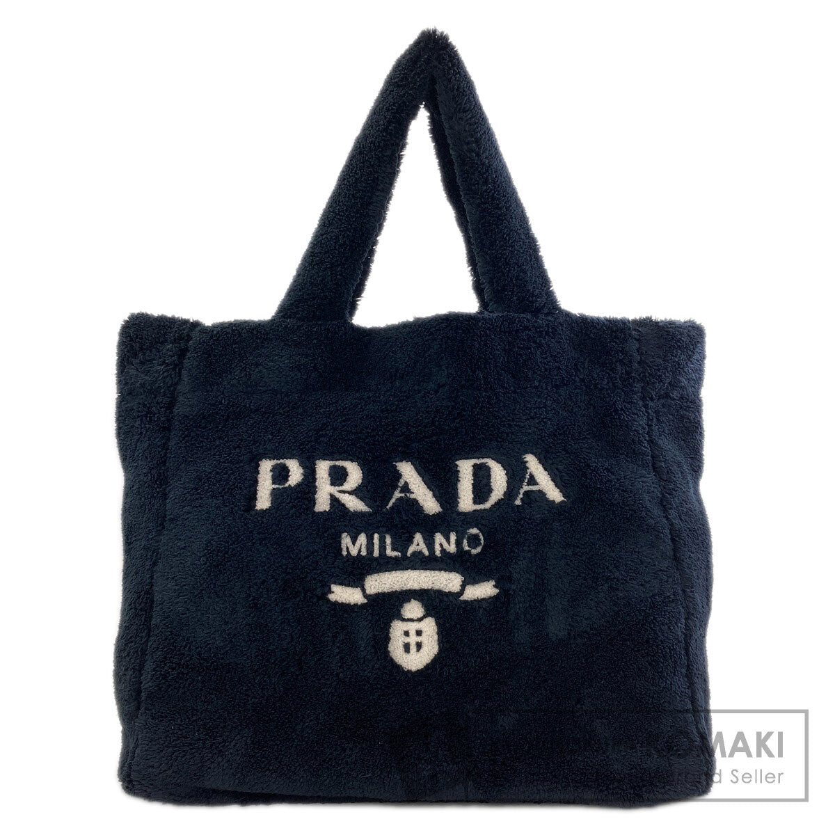PRADA 1BG130 Spoonya Terrycloth Tote Bag pile Ladies [Used]