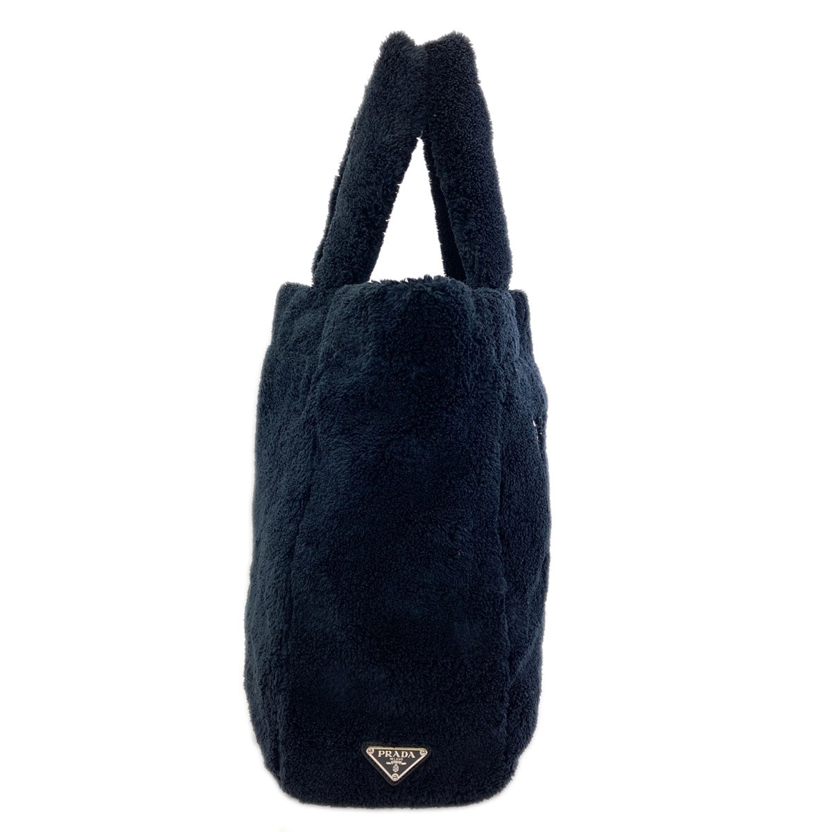 PRADA 1BG130 Spoonya Terrycloth Tote Bag pile Ladies [Used]