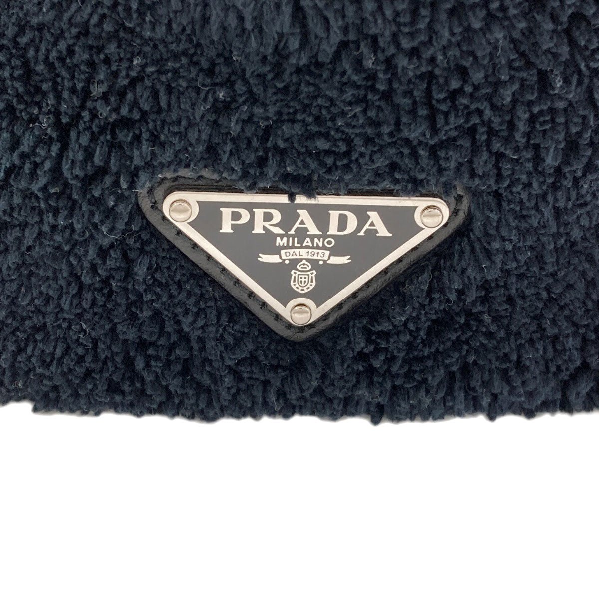 PRADA 1BG130 Spoonya Terrycloth Tote Bag pile Ladies [Used]