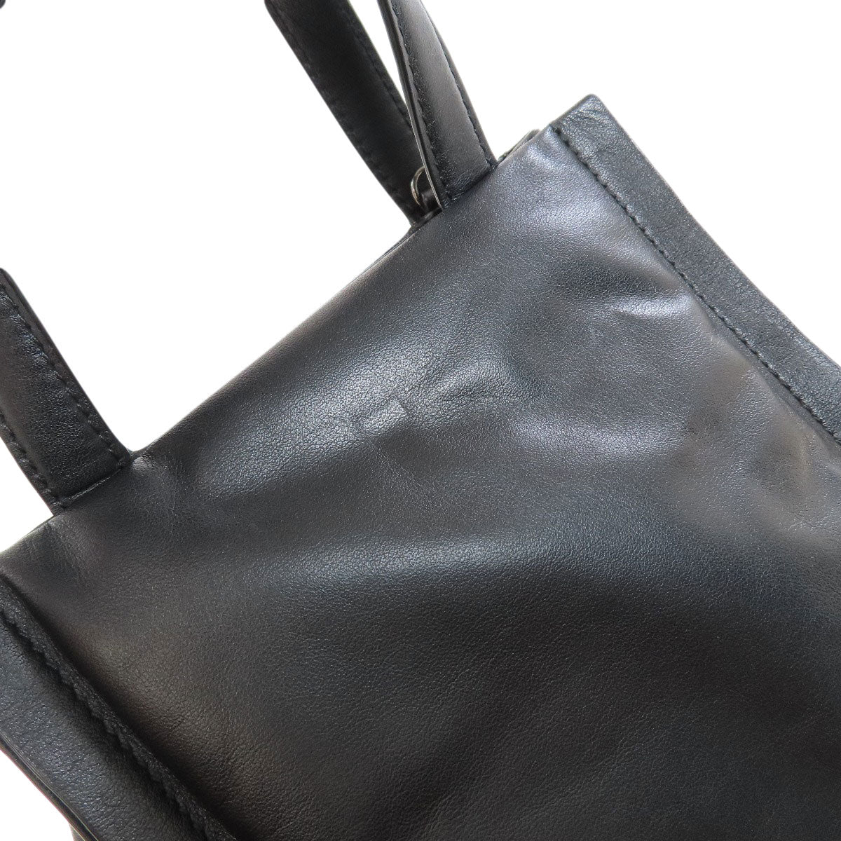Salvatore Ferragamo Viva Mini 2WAY Handbag Leather Ladies [Used]