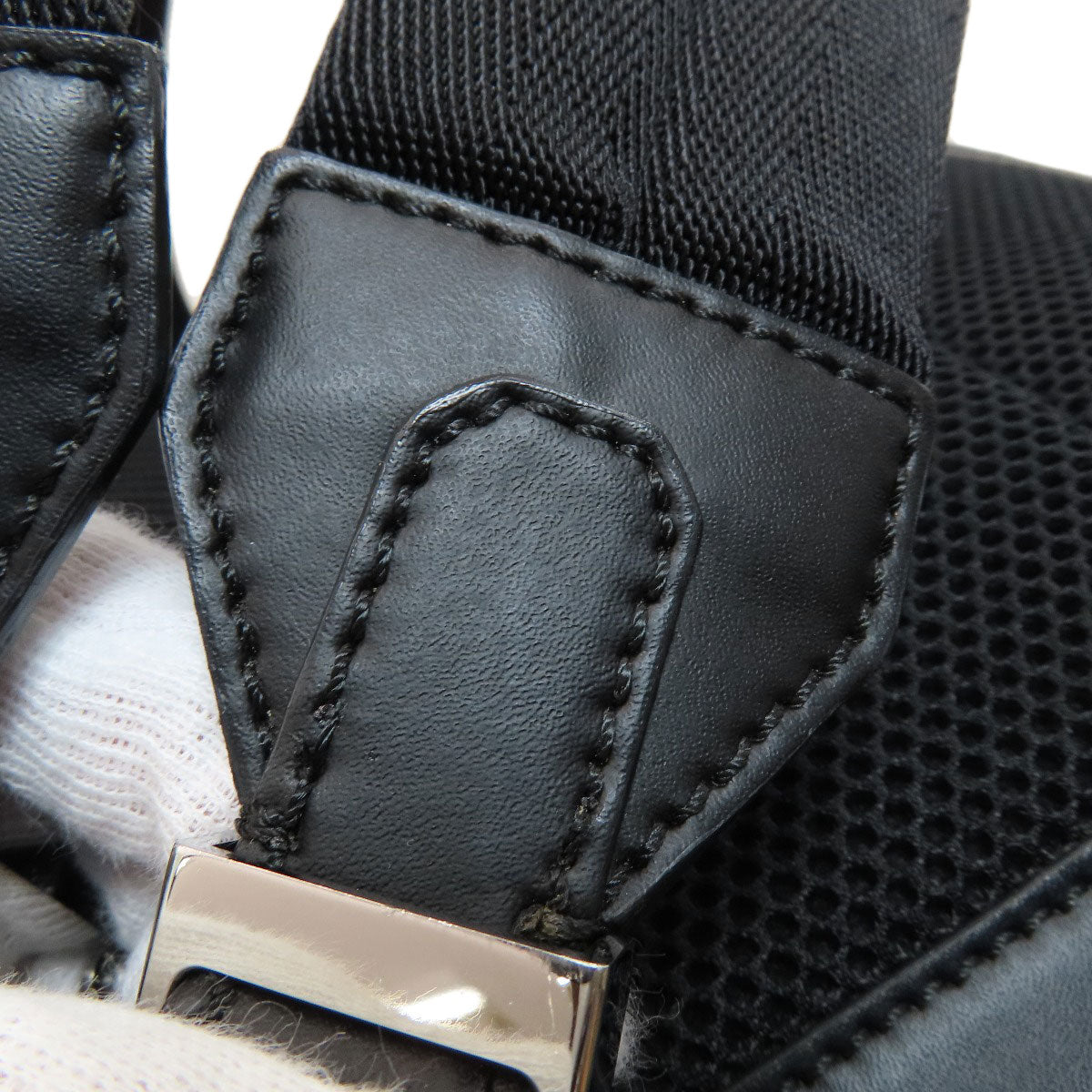 FENDI logo Backpack Â· Daypack Canvas Ladies [Used]