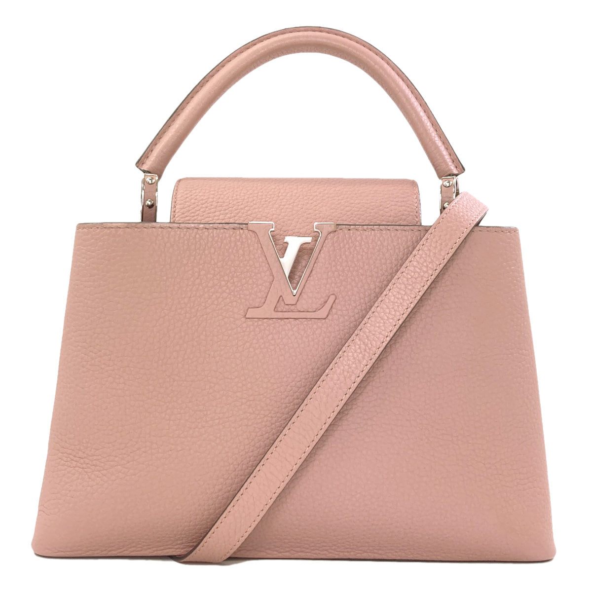 LOUIS VUITTON M94635 Capusine BB Handbag Taurillon ClemenceLeather Ladies [Used]