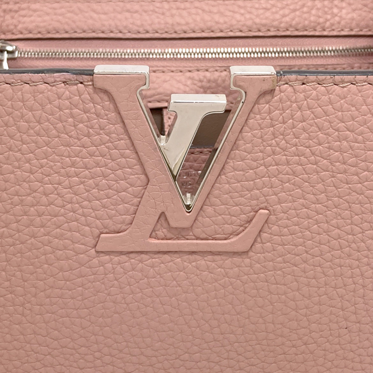 LOUIS VUITTON M94635 Capusine BB Handbag Taurillon ClemenceLeather Ladies [Used]