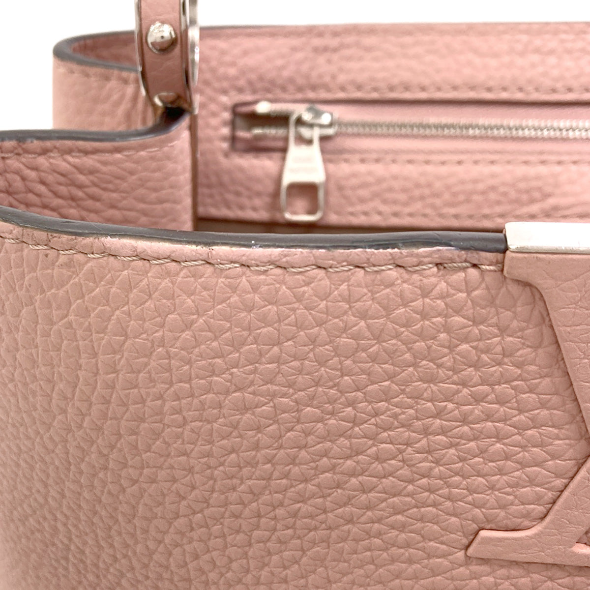 LOUIS VUITTON M94635 Capusine BB Handbag Taurillon ClemenceLeather Ladies [Used]