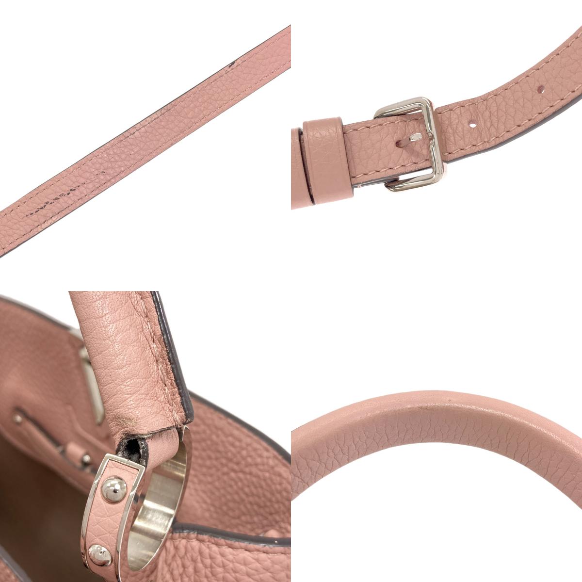 LOUIS VUITTON M94635 Capusine BB Handbag Taurillon ClemenceLeather Ladies [Used]
