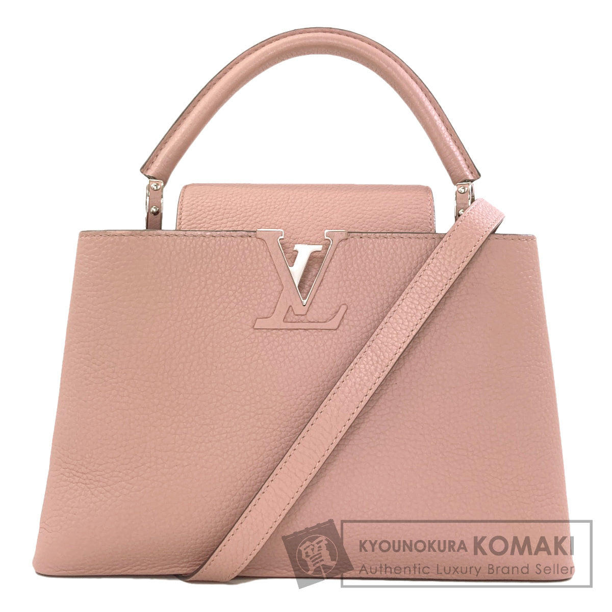 LOUIS VUITTON M94635 Capusine BB Handbag Taurillon ClemenceLeather Ladies [Used]