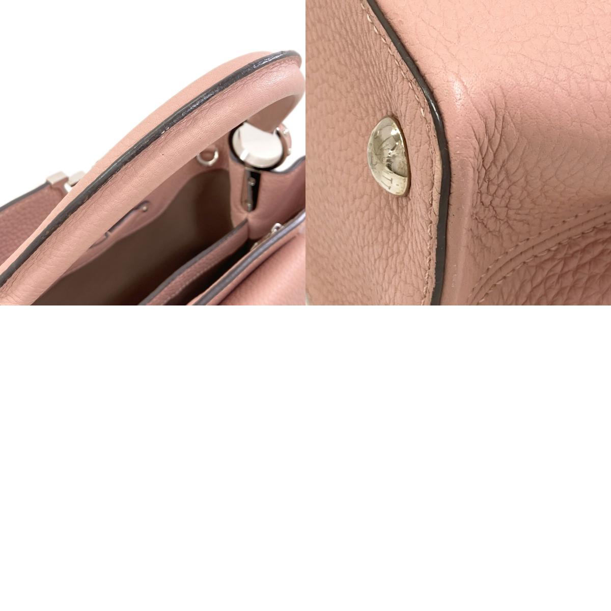 LOUIS VUITTON M94635 Capusine BB Handbag Taurillon ClemenceLeather Ladies [Used]