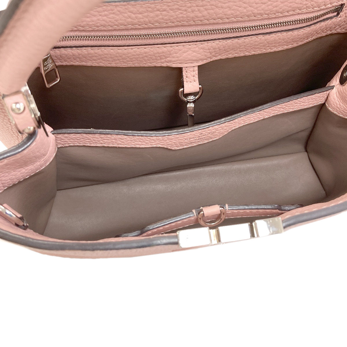 LOUIS VUITTON M94635 Capusine BB Handbag Taurillon ClemenceLeather Ladies [Used]