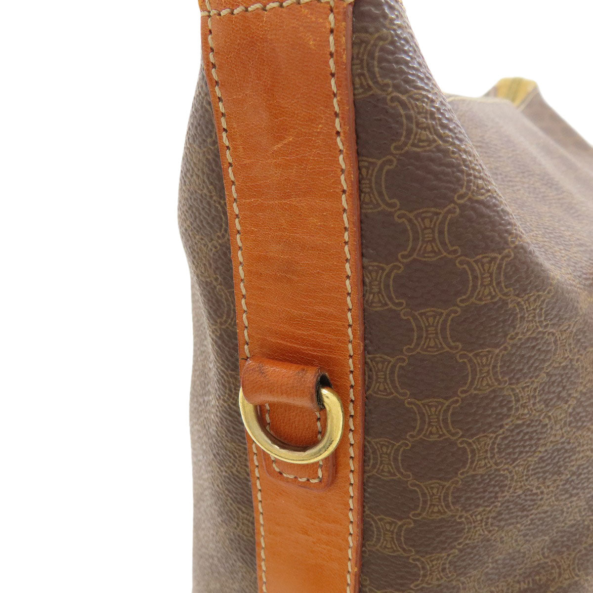 CELINE Macadam pattern 2WAY Handbag PVC Ladies [Used]