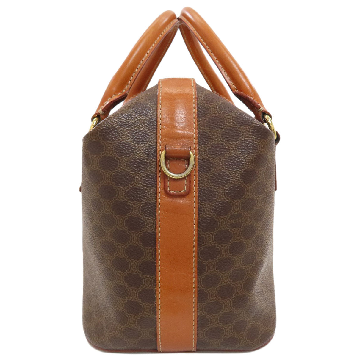 CELINE Macadam pattern 2WAY Handbag PVC Ladies [Used]