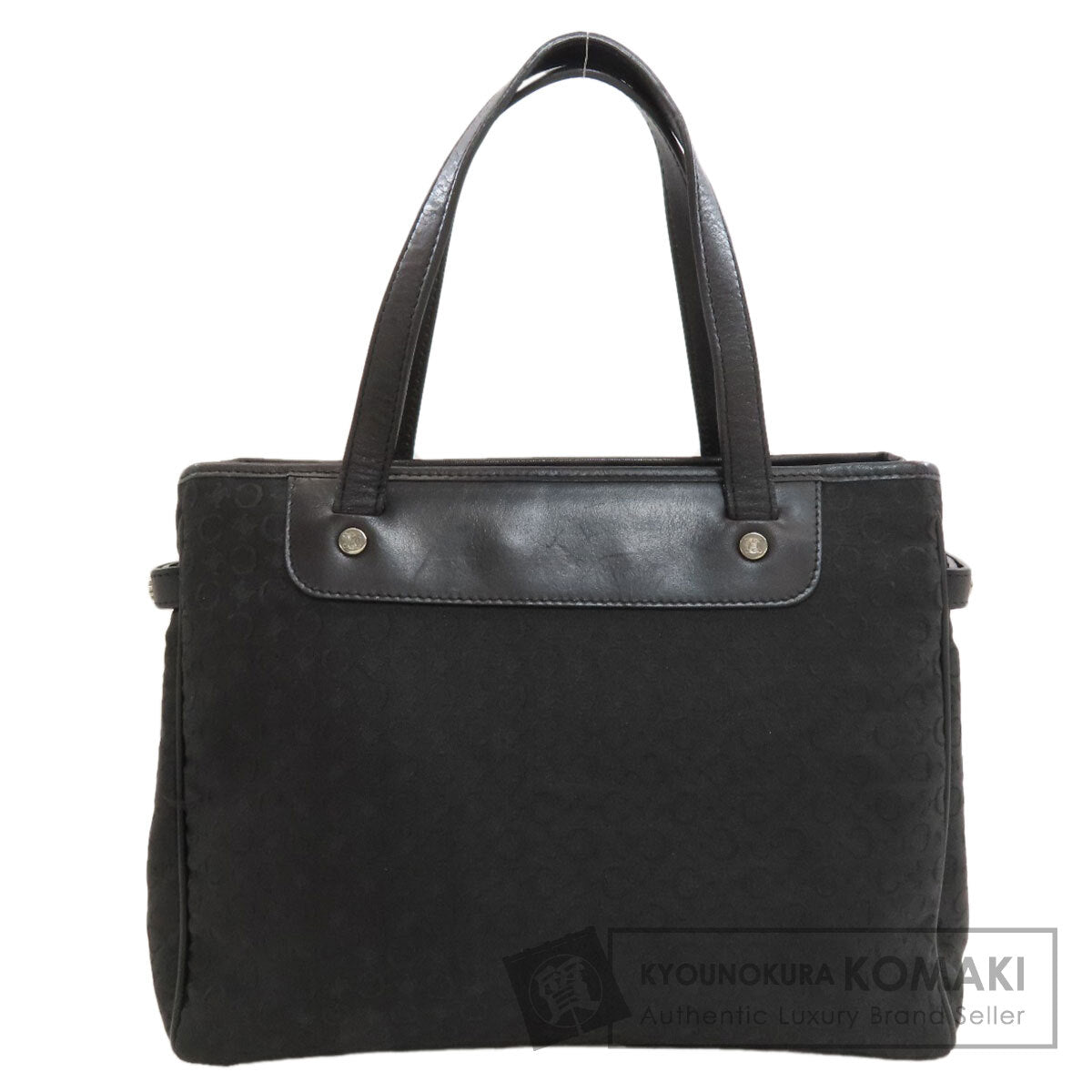 CELINE C Macadam Handbag Canvas Ladies [Used]