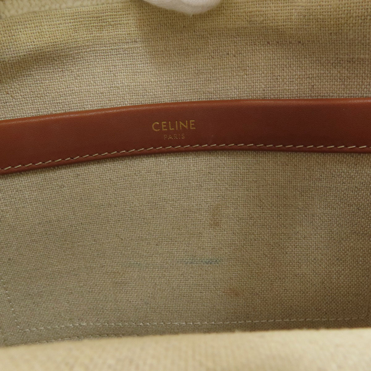 CELINE Small Cover Thais 2WAY Handbag Canvas Ladies [Used]