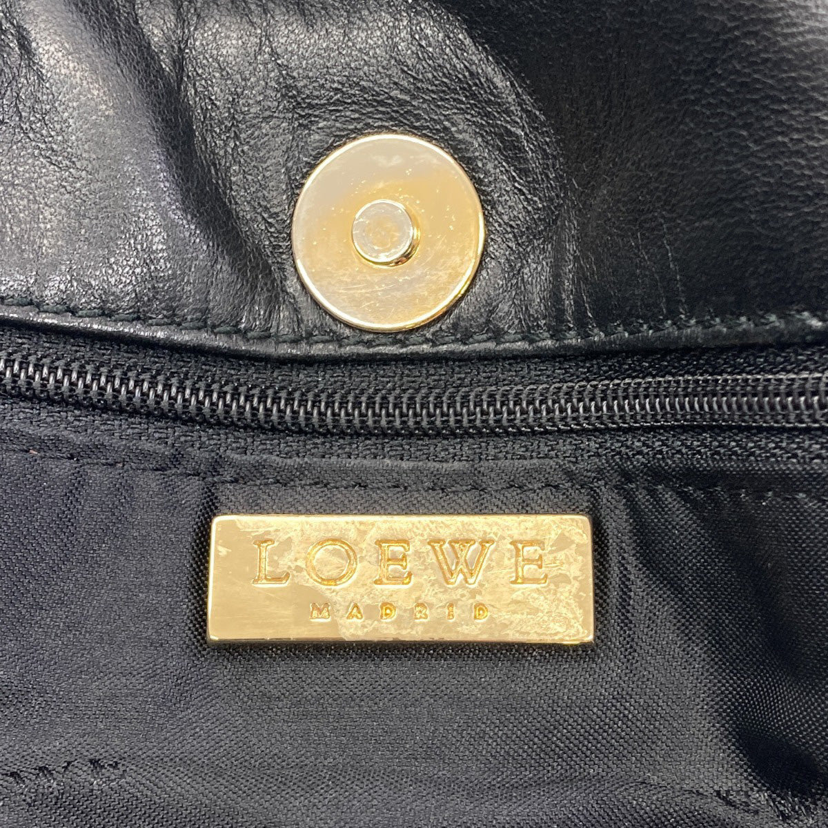 LOEWE anagram Tote Bag Lambskin Ladies [Used]