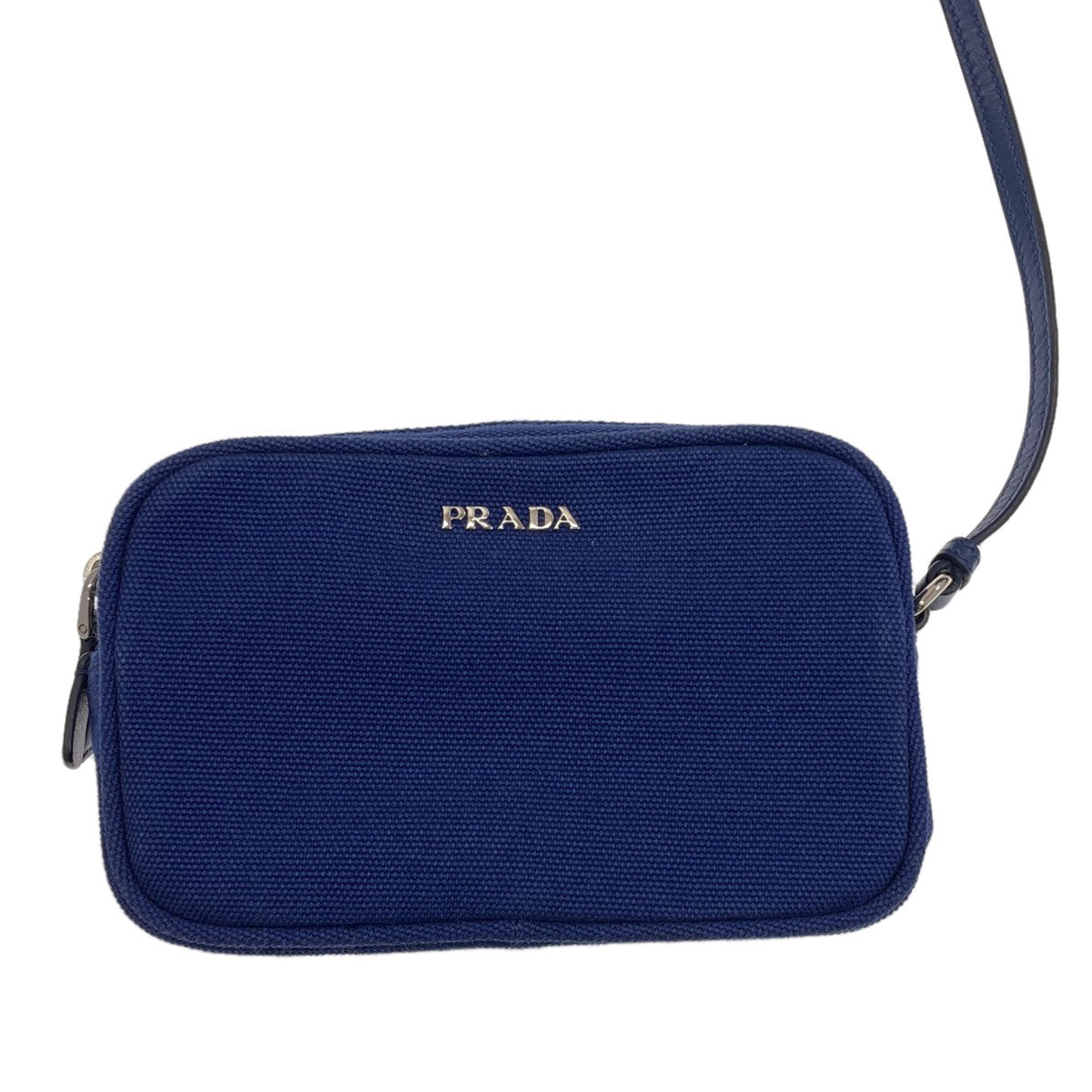PRADA 1BG439 Canapa Punching 2WAY Handbag Canvas Ladies [Used]