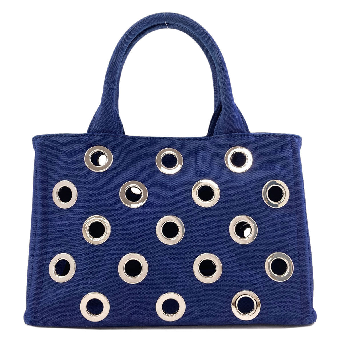 PRADA 1BG439 Canapa Punching 2WAY Handbag Canvas Ladies [Used]