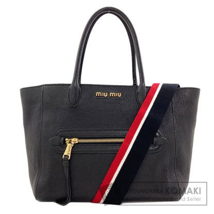 MIUMIU 2WAY Tote Bag Leather Ladies [Used]
