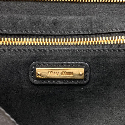 MIUMIU 2WAY Tote Bag Leather Ladies [Used]