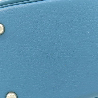 HERMES Bolide31 Blue Jean SilverHardware Handbag Taurillon Clemence Ladies [Used]