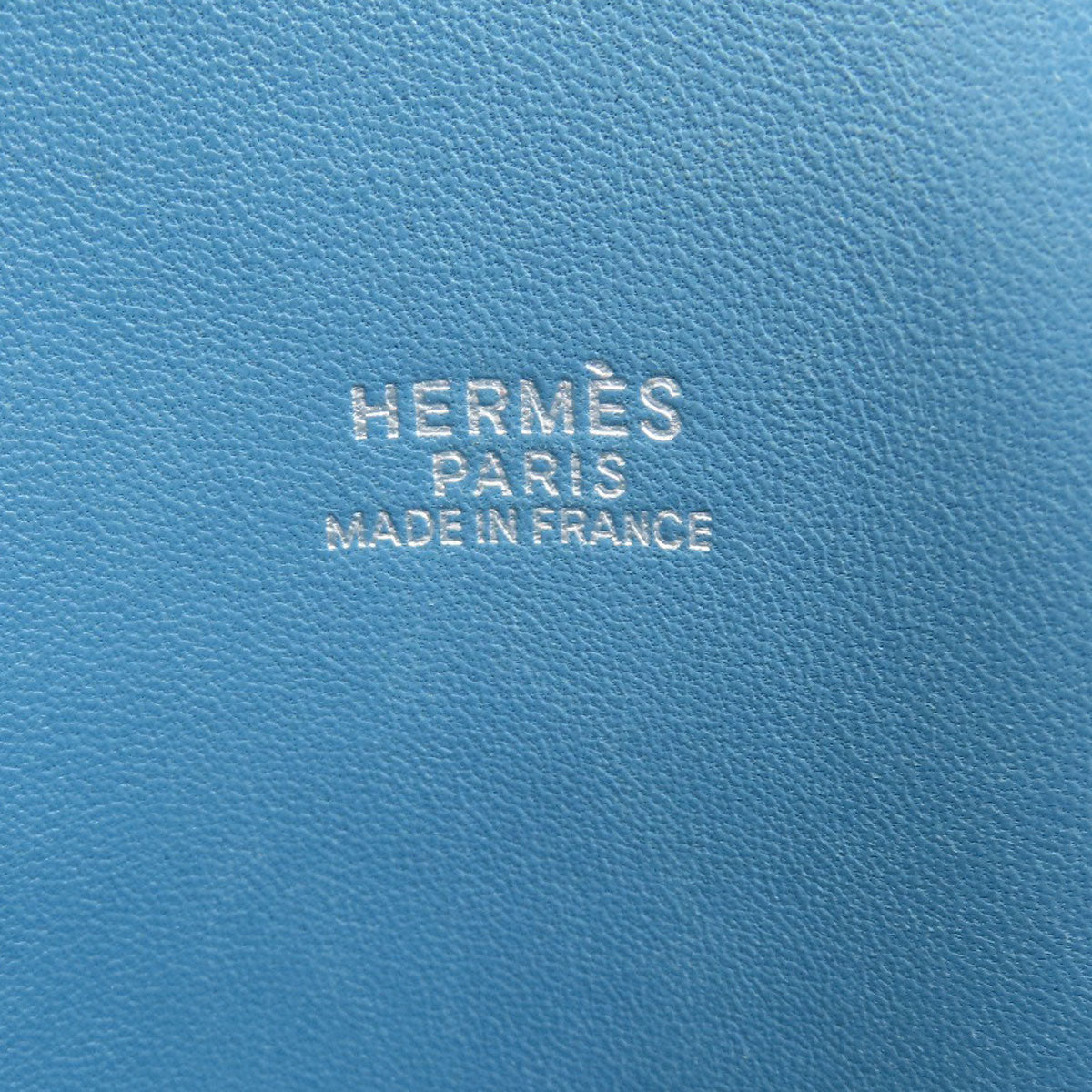 HERMES Bolide31 Blue Jean SilverHardware Handbag Taurillon Clemence Ladies [Used]