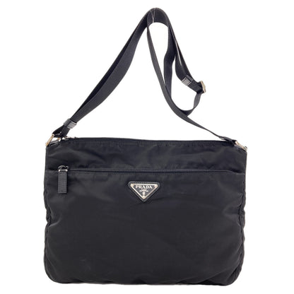 PRADA Logo Hardware Shoulder Bag Nylon Ladies [Used]