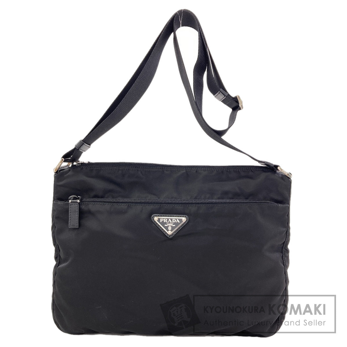 PRADA Logo Hardware Shoulder Bag Nylon Ladies [Used]