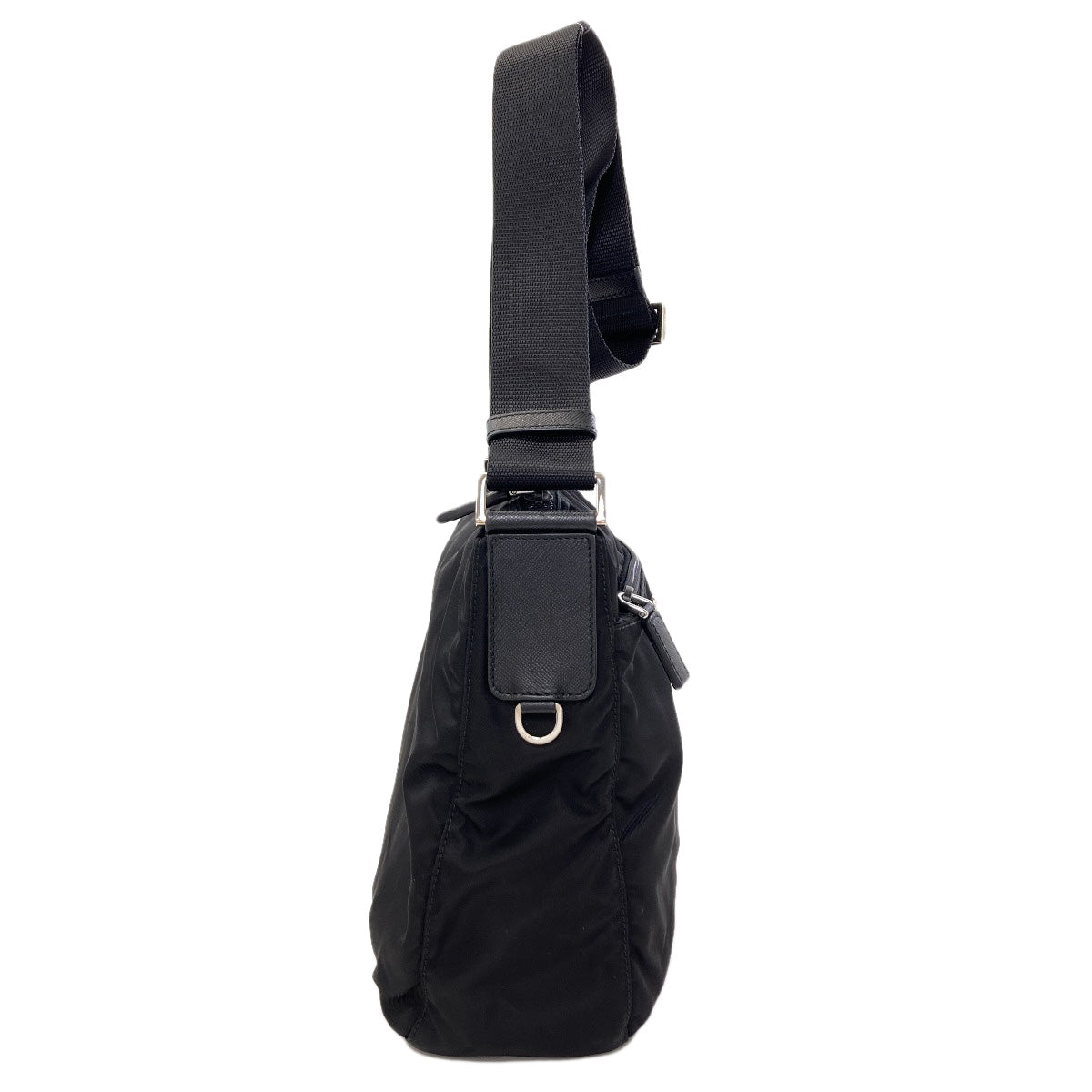 PRADA Logo Hardware Shoulder Bag Nylon Ladies [Used]