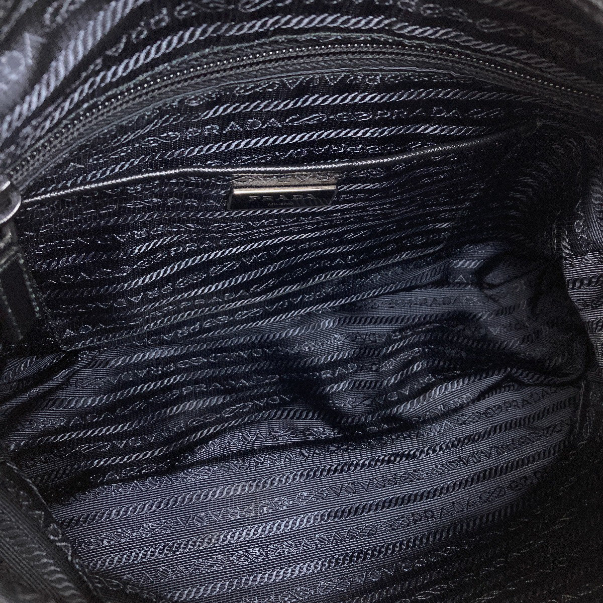 PRADA Logo Hardware Shoulder Bag Nylon Ladies [Used]