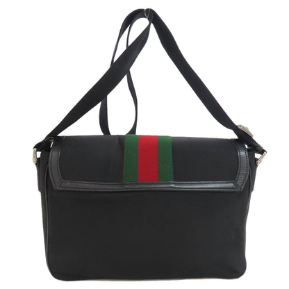 GUCCI 630921 Outlet sherry line Shoulder Bag Nylon Ladies [Used]
