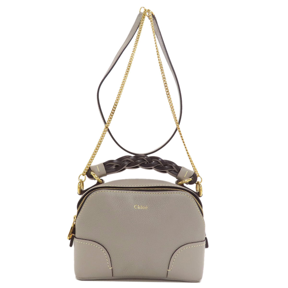 CHLOE Dahlia Mini 2WAY Handbag Calf Ladies [Used]
