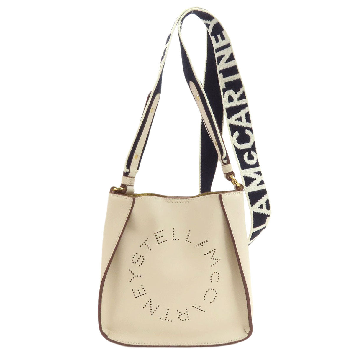 Stella McCartney logo Shoulder Bag Polyester Ladies [Used]