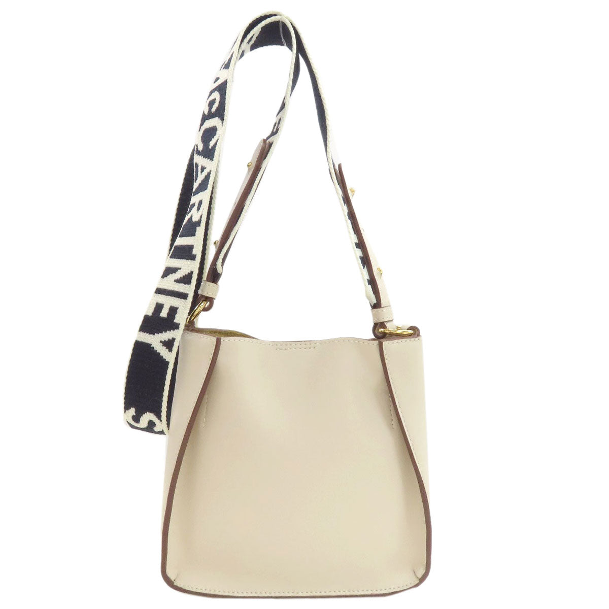 Stella McCartney logo Shoulder Bag Polyester Ladies [Used]