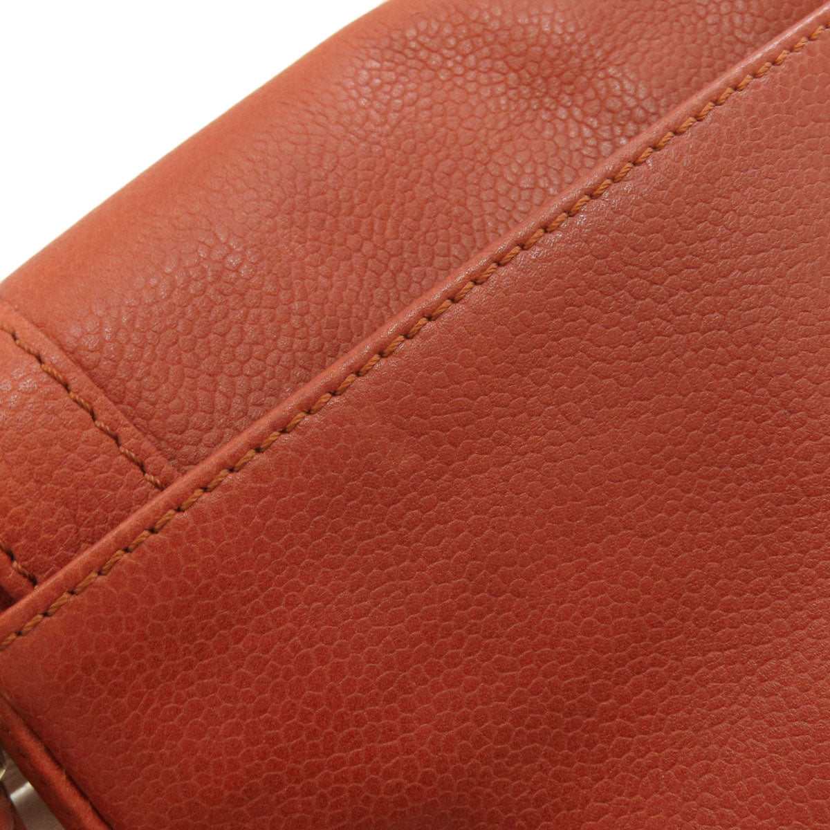 Longchamp logo Shoulder Bag Leather Ladies [Used]