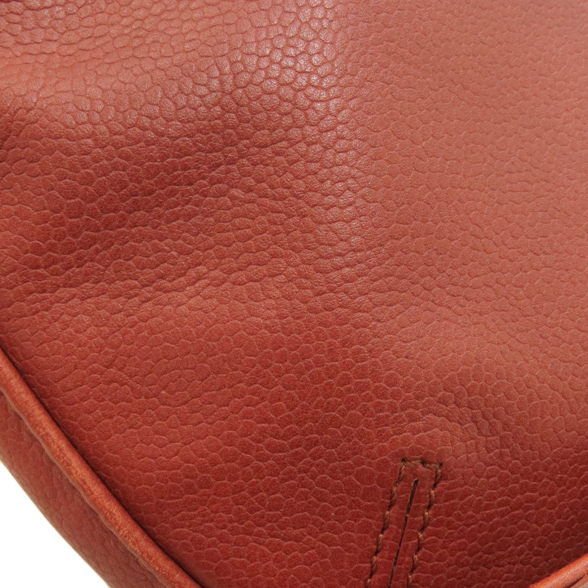 Longchamp logo Shoulder Bag Leather Ladies [Used]